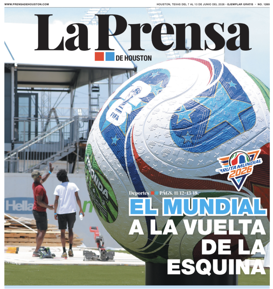 Edición impresa de La Prensa de Houston